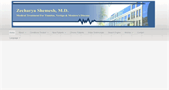 Desktop Screenshot of en.tinnitus-vertigo-clinic.com