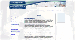 Desktop Screenshot of fr.tinnitus-vertigo-clinic.com